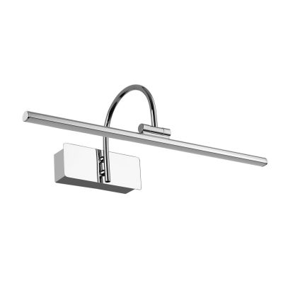 PARACURU APPLIQUE DA SPECCHIO CROMO,NERO E OTTONE LED INTEGRATO LUCE 3000K 3 MISURE MODERNA