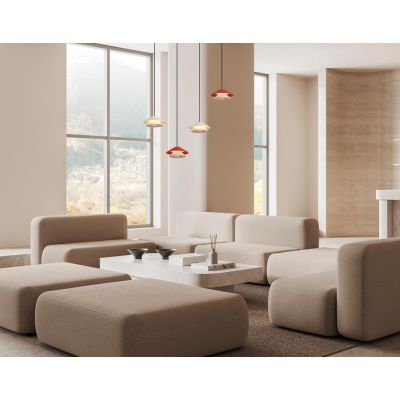 PICCOLA SOSPENSIONE SALISCENDI D13 CM IN 4 FINITURE COLORE LED 5W LUCE 3000K DESIGN MODERNO