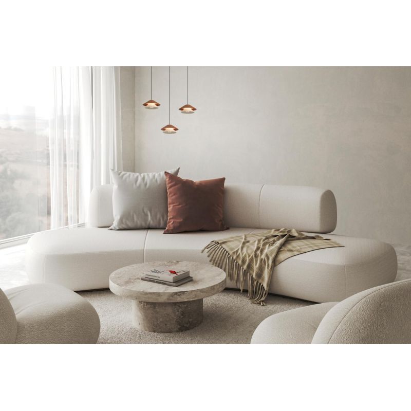 PICCOLA SOSPENSIONE SALISCENDI D13 CM IN 4 FINITURE COLORE LED 5W LUCE 3000K DESIGN MODERNO