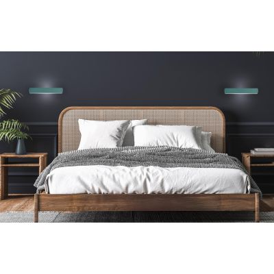 HANTERA LAMPADA DA PARETE LED 24W DIMMERABILE LUCE CCT BIEMISSIONE LUNGHEZZA CM 30 ALLUMINIO 7 COLORI MODERNA