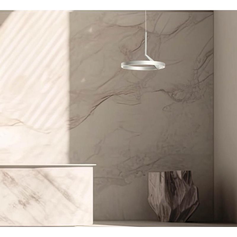 MERIDIANA LAMPADARIO A SOSPENSIONE IN 3 MISURE LED INTEGRATO LUCE 3000K-4000K DIMMERABILE 5 COLORI MODERNO