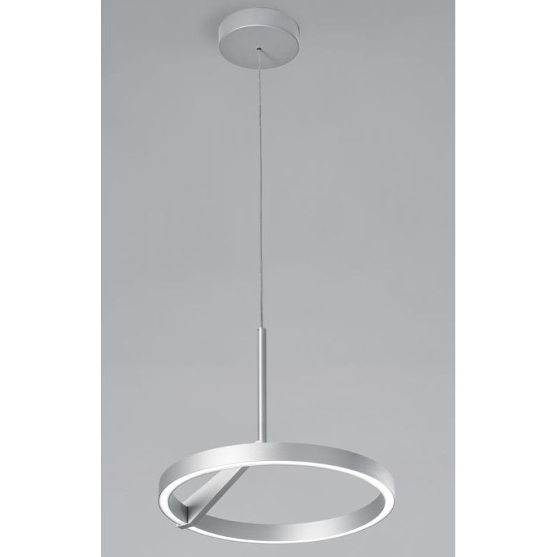 MERIDIANA LAMPADARIO A SOSPENSIONE IN 3 MISURE LED INTEGRATO LUCE 3000K-4000K DIMMERABILE 5 COLORI MODERNO