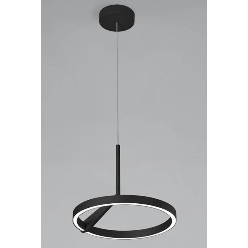 MERIDIANA LAMPADARIO A SOSPENSIONE IN 3 MISURE LED INTEGRATO LUCE 3000K-4000K DIMMERABILE 5 COLORI MODERNO