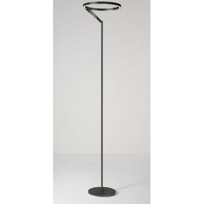MERIDIANA LAMPADA DA TERRA H178 CM LED 27W LUCE 3000K-4000K DIMMERABILE 5 COLORI DESIGN MODERNO