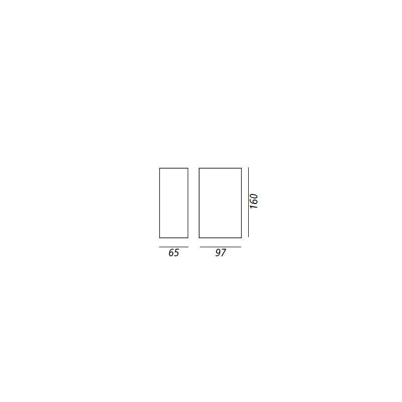 CIP PARETE LED 5-5W IP54 LOGICA - Cristalensi Shop Online
