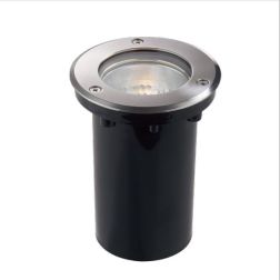 FARETTO SEGNAPASSO PER ESTERNO IP54 CALPESTABILE IN ACCIAIO SATINATO INCASSO AL SUOLO O PARETE CRISTALENSI - Cristalensi Shop On 2