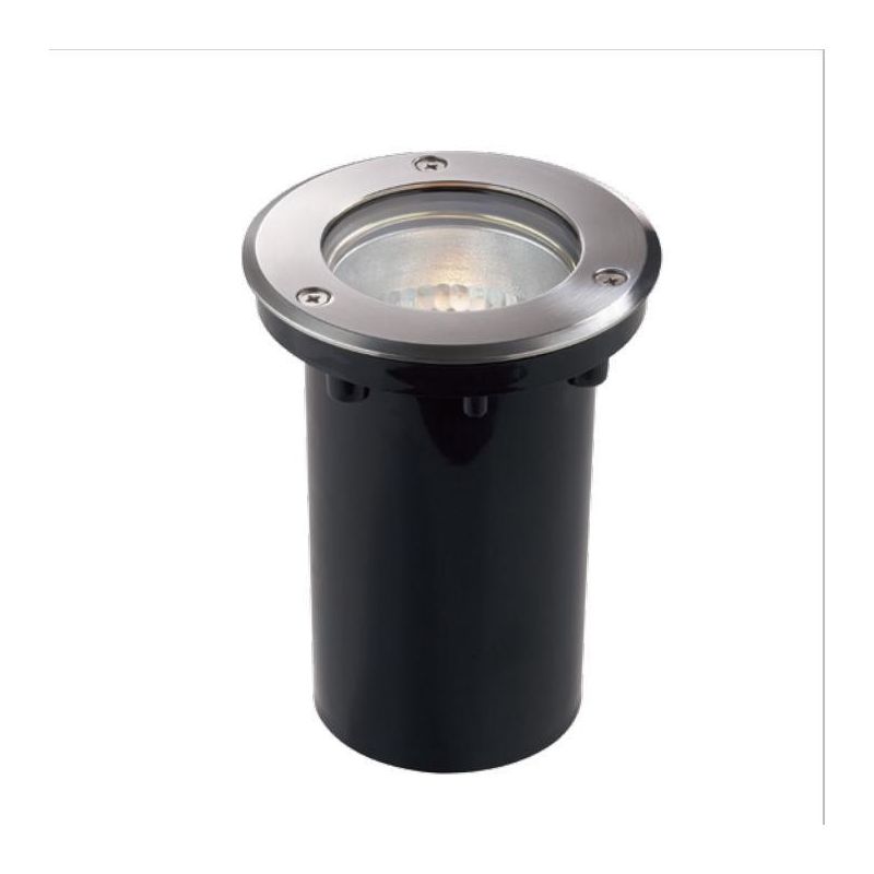 FARETTO SEGNAPASSO PER ESTERNO IP54 CALPESTABILE IN ACCIAIO SATINATO INCASSO AL SUOLO O PARETE CRISTALENSI - Cristalensi Shop On