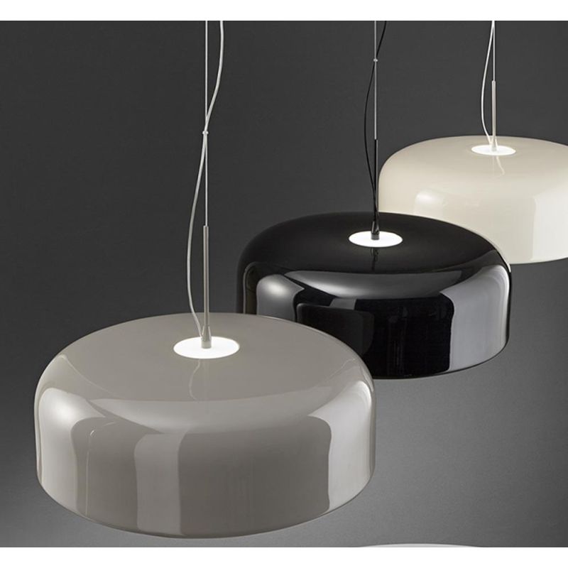 VELIA LAMPADARIO LED IN ALLUMINIO 3 COLORI DIMMERABILE CCT 2700K,3000K,4000K 2 MISURE MODERNO