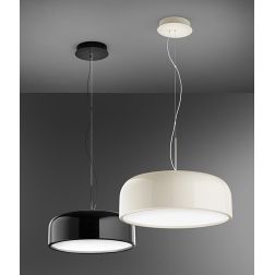 VELIA LAMPADARIO LED IN ALLUMINIO 3 COLORI DIMMERABILE CCT 2700K,3000K,4000K 2 MISURE MODERNO
