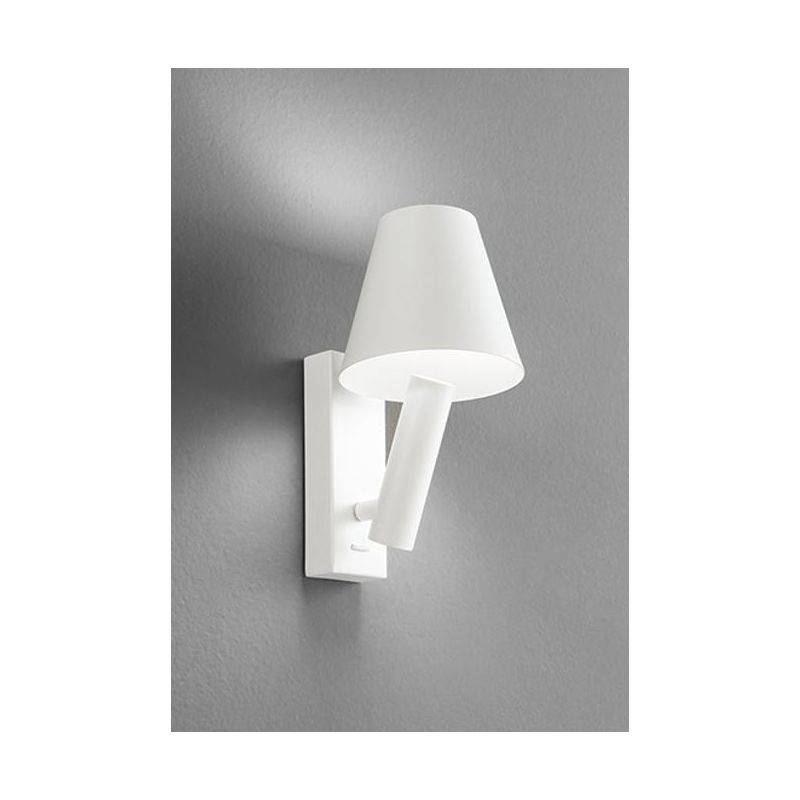REVERSE APPLIQUE CON FARETTO ORIENTABILE IN ALLUMINIO 3 COLORI LED 6W LUCE 3000K DESIGN MODERNO