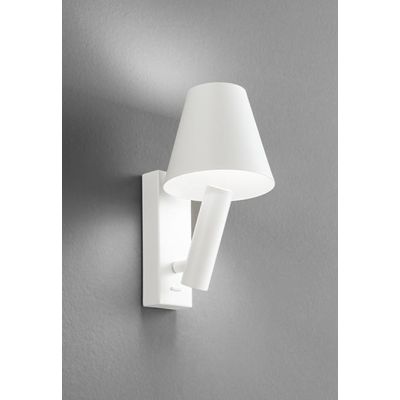 REVERSE APPLIQUE CON FARETTO ORIENTABILE IN ALLUMINIO 3 COLORI LED 6W LUCE 3000K DESIGN MODERNO