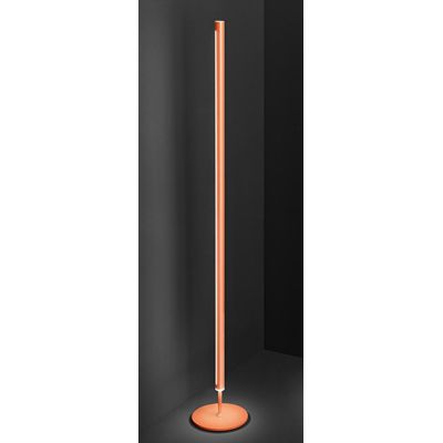 RAY PIANTANA ARANCIONE O BIANCA LED 25W LUCE 3000K TOUCH DIMMER H160 CM DESIGN MODERNO
