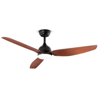 PEGASO VENTILATORE BIANCO O NERO 3 PALE D132 CM LED 18W CCT 3000-4000-6000K DIMMERABILE TELECOMANDO INCLUSO