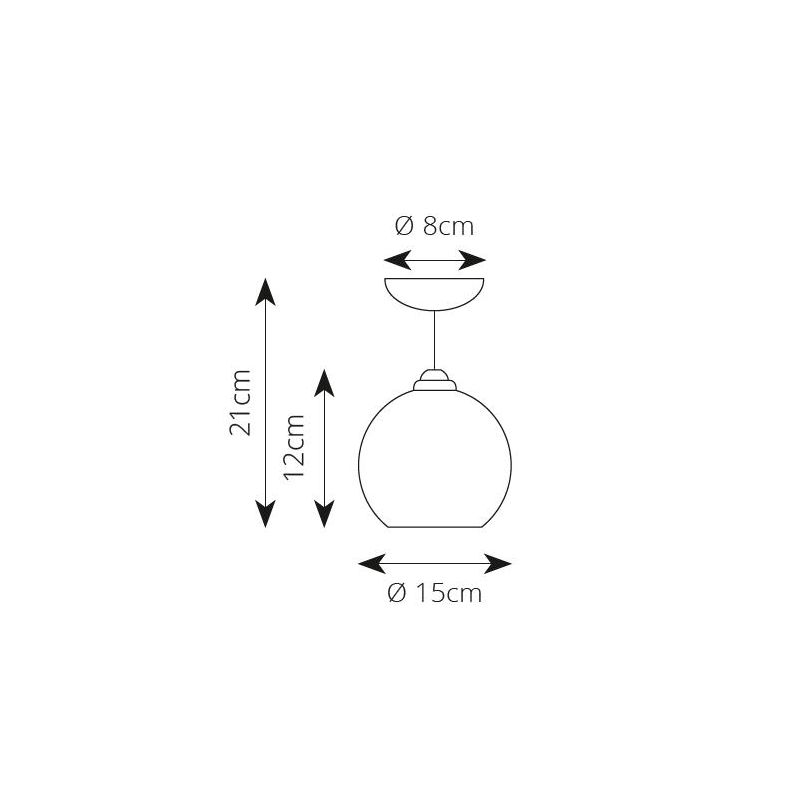 2252 PICCOLA PLAFONIERA CON SFERA D15 CM IN TERRACOTTA BIANCA TRAFORATA MODERNA MADE IN ITALY