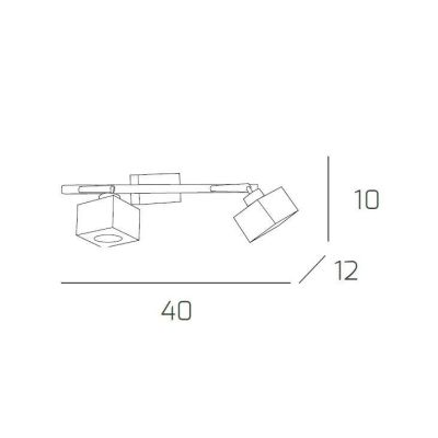 METROPOLITAN G BINARIO IN METALLO Top Light Illuminazione - Cristalensi Shop Online