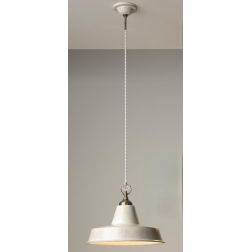 2257.O SOSPENSIONE SINGOLA CON DIFFUSORE IN TERRACOTTA FINITURA ANTICATA STILE RUSTICO MADE IN ITALY 2