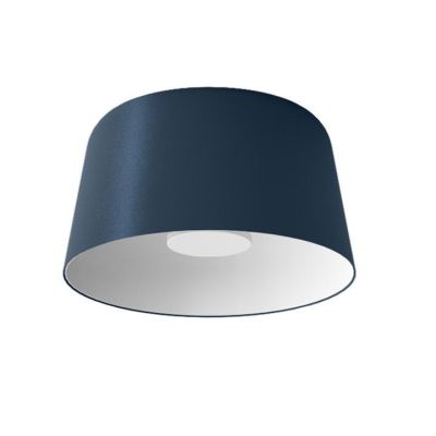 DELFI PLAFONIERA MODERNA D35 CM IN ALLUMINIO 5 COLORI LED 15W LUCE 2700K E 3000K MADE IN ITALY