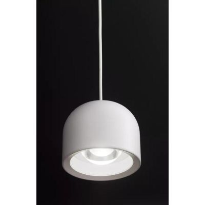 OUTLOOK SOSPENSIONE SINGOLA ALLUMINIO BIANCO LED 11W LUCE 2700K-3000K MODERNA MADE IN ITALY