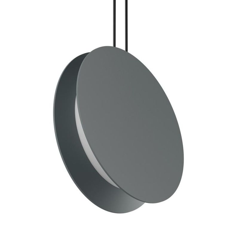 YO-YO SOSPENSIONE SINGOLA D25 CM IN ALLUMINIO 4 COLORI LED 16W LUCE 2700K-3000K MADE IN ITALY MODERNA