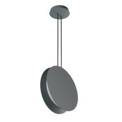 YO-YO SOSPENSIONE SINGOLA D25 CM IN ALLUMINIO 4 COLORI LED 16W LUCE 2700K-3000K MADE IN ITALY MODERNA 2