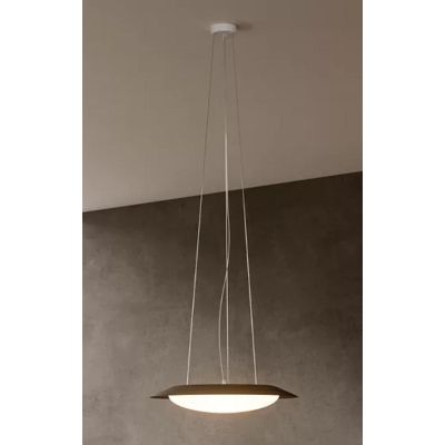 CREW 1 LAMPADARIO A SOSPENSIONE A LED IN 3 MISURE ANTRACITE,BIANCO E BRONZO LUCE 3000K MODERNA DI LINEA LIGHT