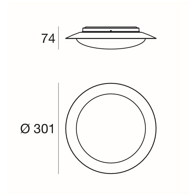 CREW 1 LAMPADARIO A SOSPENSIONE A LED IN 3 MISURE ANTRACITE,BIANCO E BRONZO LUCE 3000K MODERNA DI LINEA LIGHT