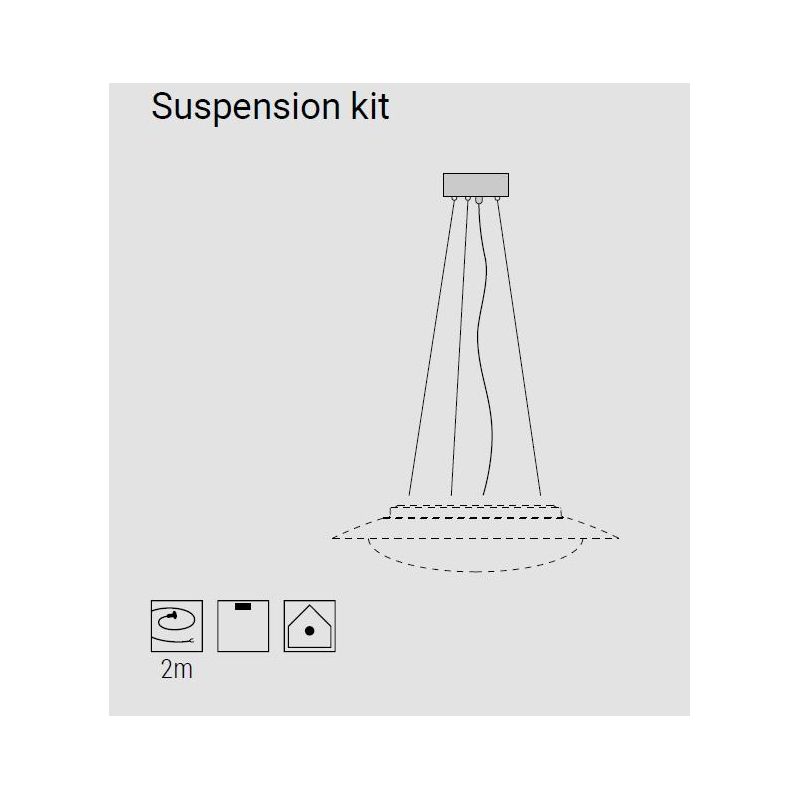 CREW 2 LAMPADARIO A SOSPENSIONE D26 CM 5 COLORI LED 11W LUCE 3000K DESIGN MODERNO DI LINEA LIGHT