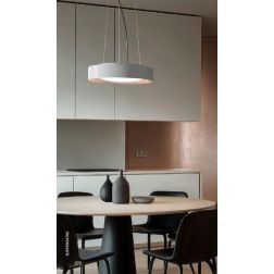 CREW 2 LAMPADARIO A SOSPENSIONE D33 CM 5 COLORI LED 14W LUCE 3000K DESIGN MODERNO DI LINEA LIGHT