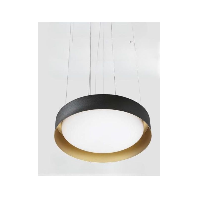 CREW 2 LAMPADARIO A SOSPENSIONE D40 CM 5 COLORI LED 21W LUCE 3000K DESIGN MODERNO DI LINEA LIGHT
