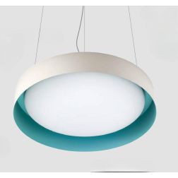 CREW 2 LAMPADARIO A SOSPENSIONE D52 CM 5 COLORI LED 36W LUCE 3000K DESIGN MODERNO DI LINEA LIGHT
