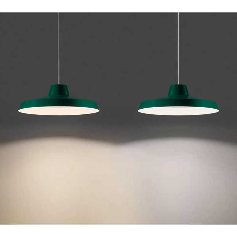 MIGUEL LAMPADARIO A SOSPENSIONE D40 CM IN 6 COLORI LED 10W LUCE 2700K-3000K STILE VINTAGE DELLA LINEA LIGHT