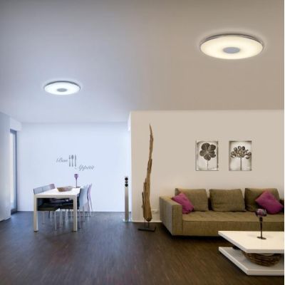 TOKYO PLAFONIERA DIAMETRO 60 CM A LED DINAMICO CON TELECOMANDO DA 50W TRIO LIGHTING - Cristalensi Shop Online
