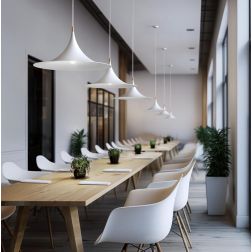 MORGANA LAMPADARIO A SOSPENSIONE D47 CM IN 5 COLORI CON DETTAGLI ORO MODERNO LAMPADINA E27 LINEA LIGHT