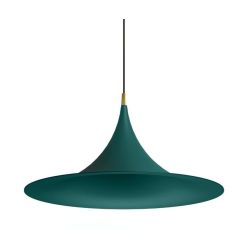 MORGANA LAMPADARIO A SOSPENSIONE D47 CM IN 5 COLORI CON DETTAGLI ORO MODERNO LAMPADINA E27 LINEA LIGHT 2