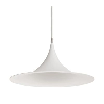 MORGANA LAMPADARIO A SOSPENSIONE D47 CM IN 5 COLORI CON DETTAGLI NICHEL MODERNO LAMPADINA E27 LINEA LIGHT
