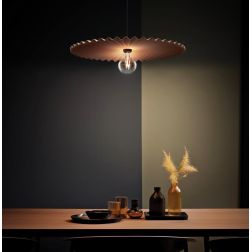 DOGE LAMPADARIO A SOSPENSIONE 2 MISURE IN 5 COLORI DESIGN MODERNO CON LAMPADINA ATTACCO E27 LINEA LIGHT 2