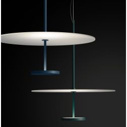 STILO LAMPADARIO A SOSPENSIONE D54 CM 5 COLORI LED 21W LUCE 2700K-3000K DESIGN MODERNO LINEA LIGHT