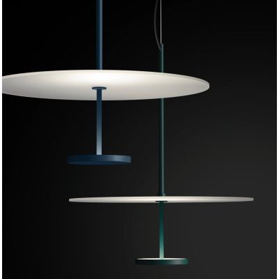 STILO LAMPADARIO A SOSPENSIONE D74 CM LED 21W LUCE 2700K-3000K 5 COLORI DESIGN MODERNO LINEA LIGHT