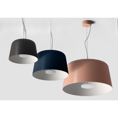 DELFI LAMPADARIO A SOSPENSIONE D65 CM LED 32W LUCE 2700K-3000K 5 COLORI DESIGN MODERNO LINEA LIGHT