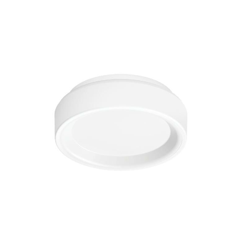 ISIDE PLAFONIERA APPLIQUE D23 CM LED 10W LUCE 2700K-3000K 3 COLORI MODERNA MADE IN ITALY LINEA LIGHT