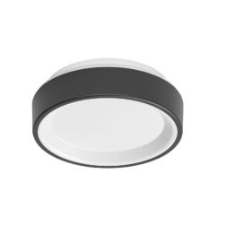 ISIDE PLAFONIERA APPLIQUE D23 CM LED 10W LUCE 2700K-3000K 3 COLORI MODERNA MADE IN ITALY LINEA LIGHT