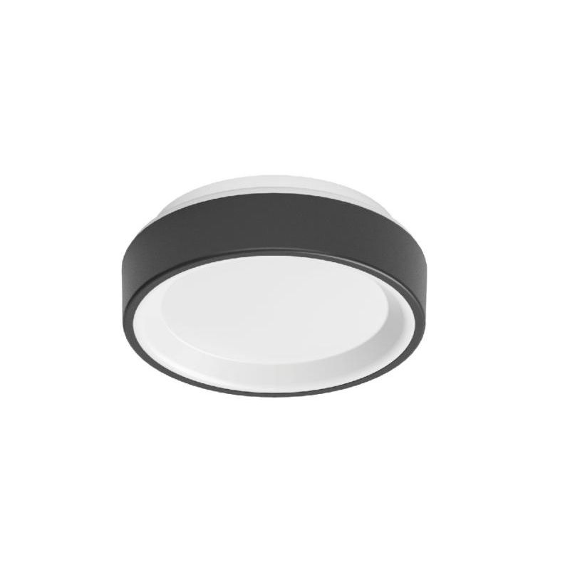 ISIDE PLAFONIERA APPLIQUE D23 CM LED 10W LUCE 2700K-3000K 3 COLORI MODERNA MADE IN ITALY LINEA LIGHT