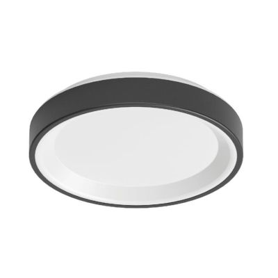 ISIDE PLAFONIERA APPLIQUE D35 CM LED 24W LUCE 2700K-3000K 3 COLORI MODERNA MADE IN ITALY LINEA LIGHT