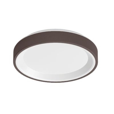ISIDE PLAFONIERA APPLIQUE D35 CM LED 24W LUCE 2700K-3000K 3 COLORI MODERNA MADE IN ITALY LINEA LIGHT