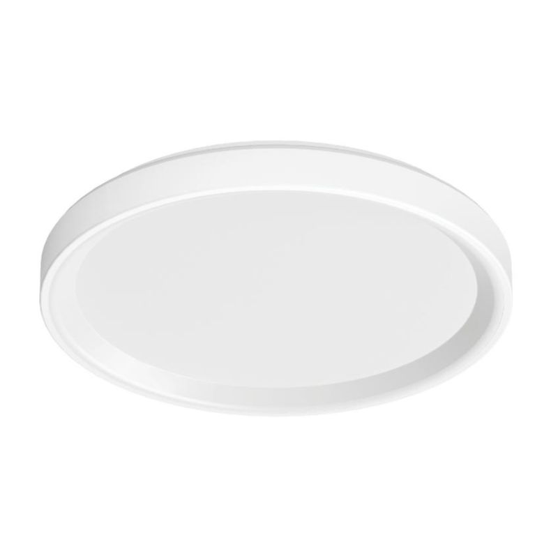 ISIDE PLAFONIERA APPLIQUE D55 CM LED 42W LUCE 2700K-3000K 3 COLORI MODERNA MADE IN ITALY LINEA LIGHT