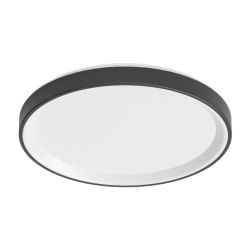 ISIDE PLAFONIERA APPLIQUE D55 CM LED 42W LUCE 2700K-3000K 3 COLORI MODERNA MADE IN ITALY LINEA LIGHT 2