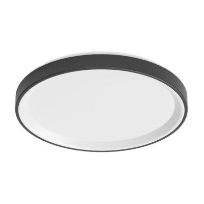 ISIDE PLAFONIERA APPLIQUE D55 CM LED 42W LUCE 2700K-3000K 3 COLORI MODERNA MADE IN ITALY LINEA LIGHT