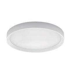 TARA PLAFONIERA ROTONDA MEDIA D41 BIANCA LED 33W LUCE 3000K DELLA LINEA LIGHT Linea Light - Cristalensi Shop Online