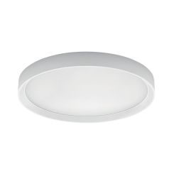 TARA PLAFONIERA ROTONDA GRANDE D50 BIANCA LED 45W LUCE 3000K DELLA LINEA LIGHT Linea Light - Cristalensi Shop Online