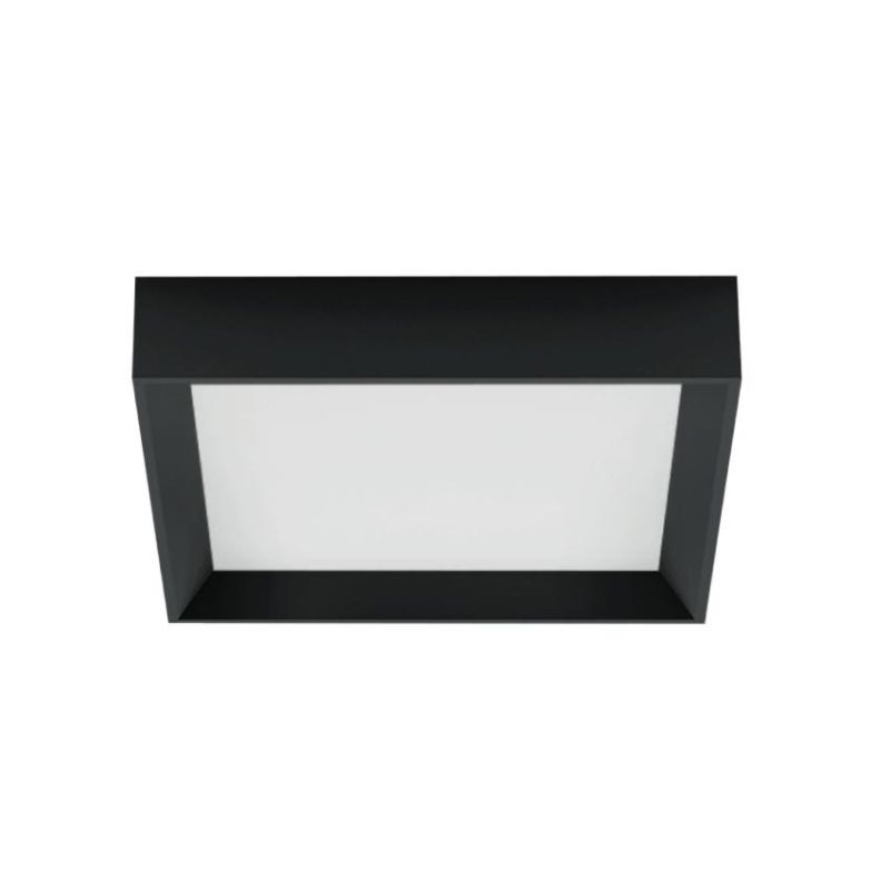 TARA PLAFONIERA PICCOLA QUADRATA BIANCA LED 23W LUCE 3000K DELLA LINEA LIGHT Linea Light - Cristalensi Shop Online